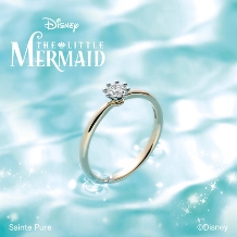 KITAGAWA BRIDAL_ディズニー「リトル・マーメイド」【Dreaming Mermaid】婚約指輪