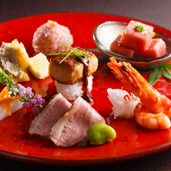 お料理重視の方必見★炙り神戸牛×フォアグラ寿司試食フェア