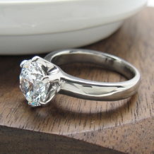 美輪宝石:女性の憧れ!大粒2カラットダイヤモンドプロポーズリング miwahouseki