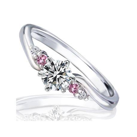 美輪宝石:【フェア対象商品】22万円で叶う0.3カラットダイヤの人気の王道デザイン婚約指輪