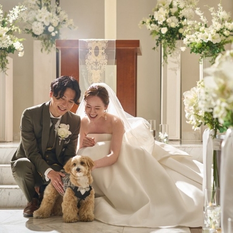 BELLE UN JOUR（ベルアンジュール）：【愛犬と一緒に叶える貸切Wedding】自由度抜群♪ペット婚相談会