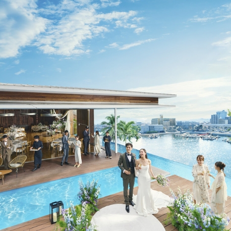 The　South　Harbor　Resort（ザ　サウス　ハーバー　リゾート）：《人気No1★花嫁体験》リゾートWD＆試食×全国ホテルペア宿泊券