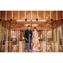 The ORANGER GARDEN ISUZUGAWA （ザ・オランジェガーデン五十鈴川）:【挙式のみ】選べる和婚挙式プラン（本格的な神前挙式 / 神殿で叶える人前式）