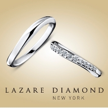 ラザール ダイヤモンド ブティック:【グラマシー】ゆるいウェーブにメレダイヤが美しい！