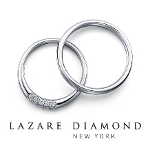 ラザール ダイヤモンド ブティック:【スリーサイド(26PR15＆29PR)】3面を立体的に彩るダイヤモンドリング