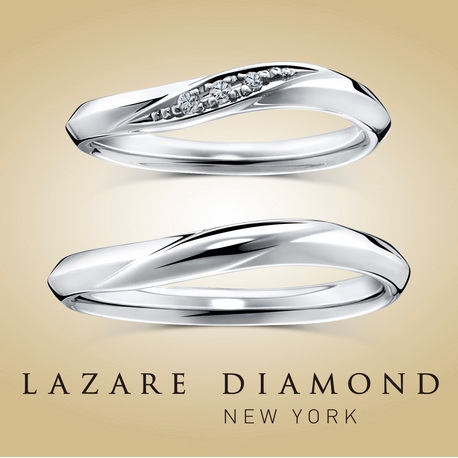 ラザール ダイヤモンド ブティック:【フランクリン】スタイリッシュできらびやかなラインが印象的なデザイン