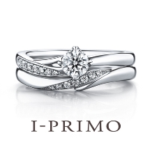 I-PRIMO(アイプリモ):＜ノクターナル＞重なりあう波のような優美なラインが上品なリング