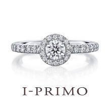 I-PRIMO(アイプリモ):【フォーマルハウトete】メレダイヤに包まれたセンターダイヤモンドの華麗な彩り