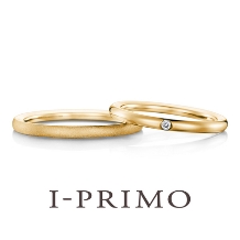 I-PRIMO(アイプリモ):＜アストラH&D_YG＞細身のシンプルリング