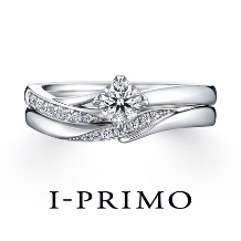 I-PRIMO(アイプリモ):＜プラウ＞珠玉のひと粒石とメレダイヤモンドで、ふたりの固い絆を表現