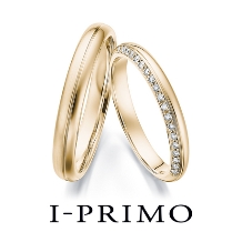 I-PRIMO(アイプリモ):＜アナエル PG＞極小メレを片側に敷き詰めたデザイン
