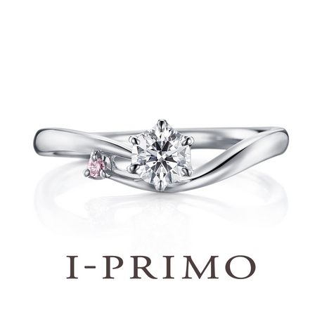 I-PRIMO(アイプリモ):＜スピカ＞ピンクダイヤとアシメントリーのデザイン