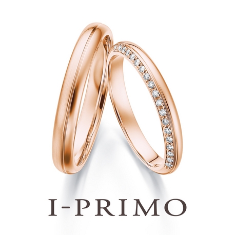 I-PRIMO(アイプリモ):＜アナエル PG＞極小メレを片側に敷き詰めたデザイン