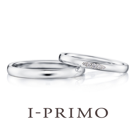 I-PRIMO(アイプリモ):＜ユノー＞なめらか仕上げとメレダイヤが美しいシンプルリング