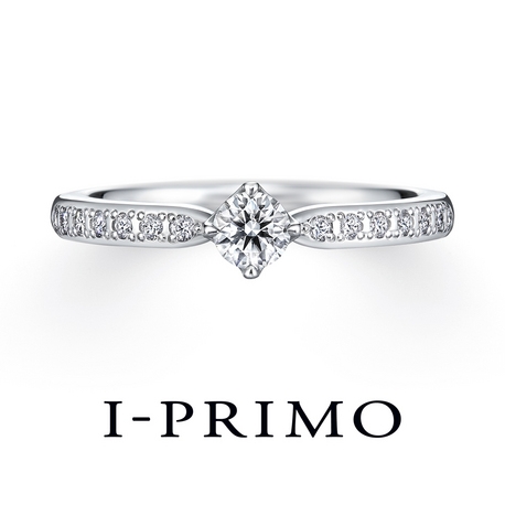 I-PRIMO(アイプリモ):＜ミモリア＞14石のメレダイヤが目立つ華やかリング