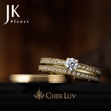 JKPLANET（JKプラネット）:【JKPLANET】CHER LUV(シェールラブ) ベゴニア 結婚指輪