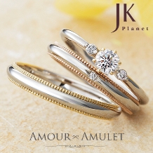 JKPLANET（JKプラネット）:【JKPLANET】『アムールアミュレット』 フルール 婚約指輪