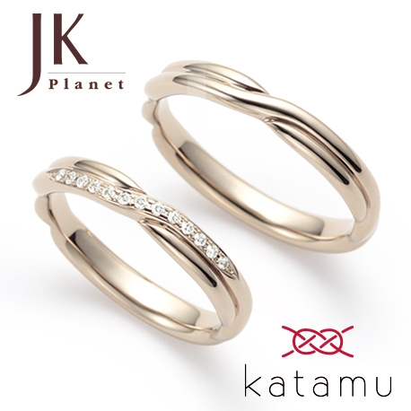 JKPLANET（JKプラネット）:【JKPLANET】katamu(カタム) ～縁(えにし)～ 鍛造 結婚指輪