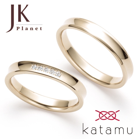 JKPLANET（JKプラネット）:【JKPLANET】katamu(カタム) ～長閑(のどか)～ 鍛造 結婚指輪
