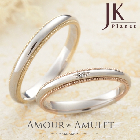 JKPLANET（JKプラネット）:【JKPLANET】『アムール アミュレット』フルール 結婚指輪
