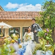 結婚式場：2DAYS BIG《聖堂＊フラワーブッフェ＊ガーデン演出》プレ花体験