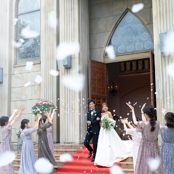 結婚式場：残▲プレ花必見《大聖堂×ドレス試着×和牛試食》好きが見つかる