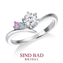 SIND BAD BRIDAL:結婚指輪【月虹（げっこう）】夜の月明かりから生まれた約束のしるし