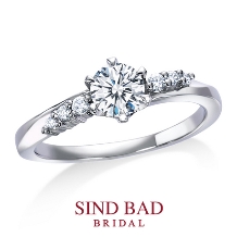 SIND BAD BRIDAL:婚約指輪【廻（めぐる）】この広い宇宙で出会えたふたりの奇跡に