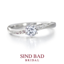 SIND BAD BRIDAL:婚約指輪【咲蕾（さら）】