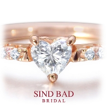 SIND BAD BRIDAL:婚約指輪【心愛（ココア）】~愛が咲く、時が還る~