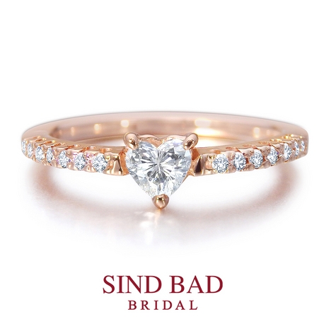 SIND BAD BRIDAL:婚約指輪【心愛（ココア）】~愛が咲く、時が還る~
