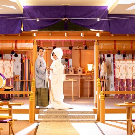 ロイヤルマナーフォート　ベルジュール／サン・ロマネスク・チャペル：【和婚】神前挙式検討の方必見!当日予約OK!!