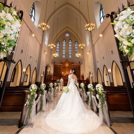 ロイヤルマナーフォート　ベルジュール／サン・ロマネスク・チャペル：★憧れが叶う★6品試食&花嫁ドレス体験×感動チャペル見学