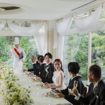 迎賓館ＴＯＫＩＷＡ／新潟縣護國神社:【20名～39名の少人数パーティープラン】家族・親族・友人と挙げる神社婚とお食事会を希望の方へ