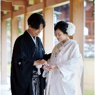 迎賓館TOKIWA/新潟縣護國神社:【和&洋の比較に】伝統神前式×ガーデン体験&アマギフ1.5万