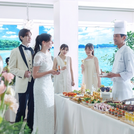 OCEAN&RESORT MARIZON（オーシャン＆リゾート　マリゾン）：《平日限定★お得な特典》360°海！本格リゾートウエディング