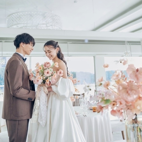 OCEAN&RESORT MARIZON（オーシャン＆リゾート　マリゾン）：〈少人数＊家族婚〉海を望む絶景ビュー！特等席で極上和牛を堪能