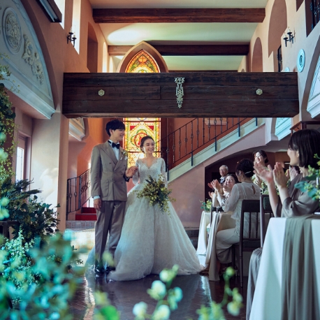 ＳＴ. ＭＡＲＧＡＲＥＴ　ＷＥＤＤＩＮＧ（セント・マーガレット　ウエディング）：【初見学ならギフト券特典】ゲスト＆料理満足度◎黒毛牛試食！