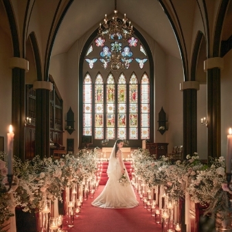 ＳＴ. ＭＡＲＧＡＲＥＴ　ＷＥＤＤＩＮＧ（セント・マーガレット　ウエディング）:★口コミ3冠受賞記念★ 【2027年1～3月*冬春婚】憧れ大聖堂で叶う＊冬限定キャンドル挙式