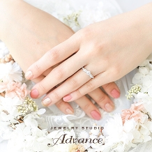 JEWELRY STUDIO Advance:Ribon（リボン）『キュートな花嫁の憧れリング』