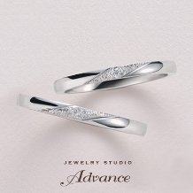 JEWELRY STUDIO Advance:【特別価格】2本15万で叶うセミオーダー鍛造リング［スノーダスト］