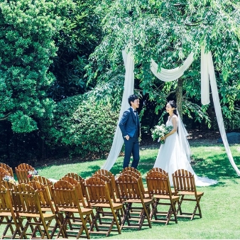残1!【Garden Wedding】貸切邸宅で理想のガーデン挙式