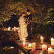 京都　北山モノリス（ＫＹＯＴＯ　ＫＩＴＡＹＡＭＡ　ＭＯＮＯＬＩＴＨ）：『庭園のライトアップに魅せられる』ナイトウエディングフェア