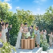 結婚式場:《自然好き必見*》選べる装花&料理ランクUP特典×贅沢和牛試食付