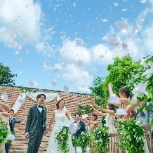 ブリーズレイ・プライベートテラス:自然光輝く夏！2026年夏婚 PLAN*空き日程残りわずか