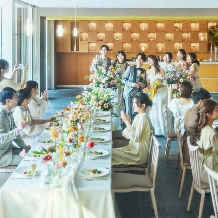 ブリーズレイ・プライベートテラス:＼少人数婚／お披露目weddingプラン