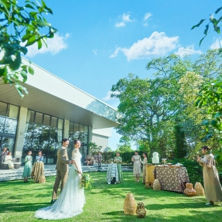 ブランレヴュー宇都宮アクアテラス：BIG☆最大150万特典 光×緑×水溢れるチャペル×貸切ガーデン