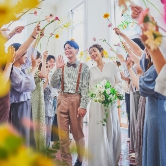 結婚式場：*豪華20大特典*光×水×緑溢れる貸切邸宅＆美食ワンプレート試食