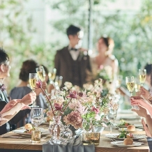 モアフィール宇都宮プライベートガーデン:《30名119万7000円》1年以内に結婚式をご検討の方～1日1組貸切～食事や会話を楽しむアットホームな1日を。