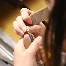 atelier Kiona.（アトリエ キオナ）:シンプルで丸みの強いフォルムのリングをマットに仕上げたナチュラルリング♪